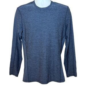 Ten Thousand The Versatile Shirt Men's S Blue Athletic Long Sleeve Performance